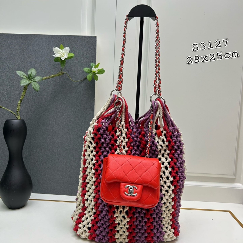 Ch*el bucket bags